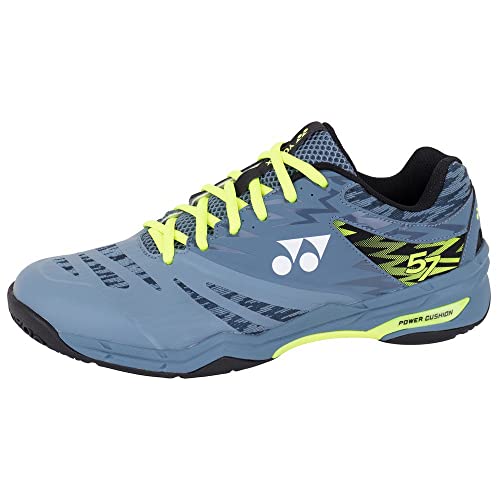 YONEX Power Cushion 57EX Badminton Shoes UK 5 (Blue/Gray)