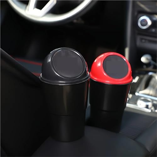 Mini papelera coche portátil para evitar basura suelta en el salpicadero 3