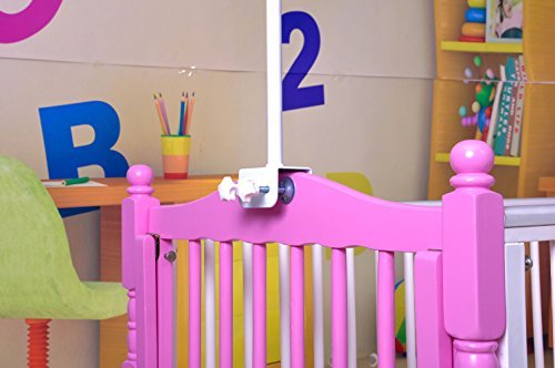 Ruihome Dome Style Hanging Baby Mosquito Net Princess Girls Bed Canopy With Pink Bowknot Decor, Netting With Bracket #TOP5