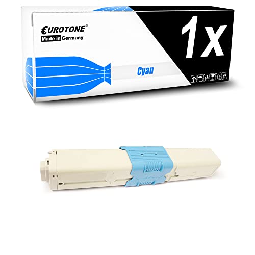 Toner Oki ES5461 cyan Eurotone haute capacité pour des impressions laser nettes