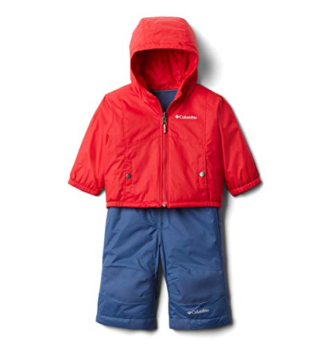 Columbia Baby Double Flake Set, Mountain Red, 18/24 #TOP6