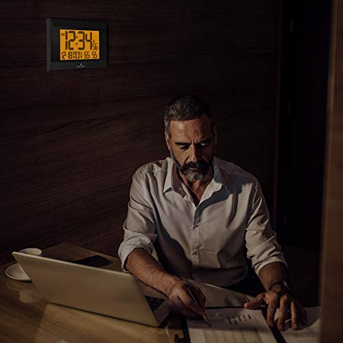 Marathon Digital Wall Clock With Auto-Night Light #TOP5