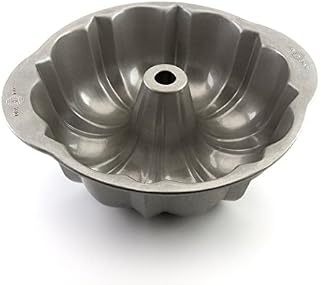 USA Pan 1087FT Bakeware Nonstick Fluted Tube Cake Pan, 10-Inch, Aluminized Steel