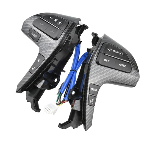 Interrupteur volant 84250-06160 finition carbone haute performance pour gamme Toyota