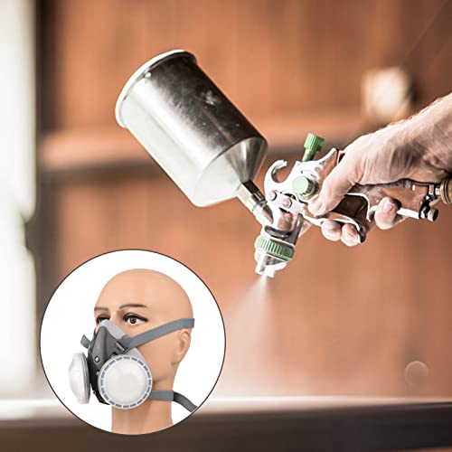 Mufern Respirador reutilizável Meia peça facial Máscara de gás Respiradores de íons de respiração pa