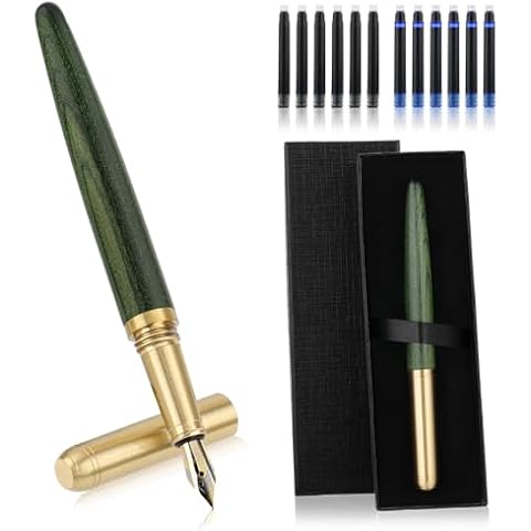 Amaxiu Luxury Wooden Fountain Pen Set Cover