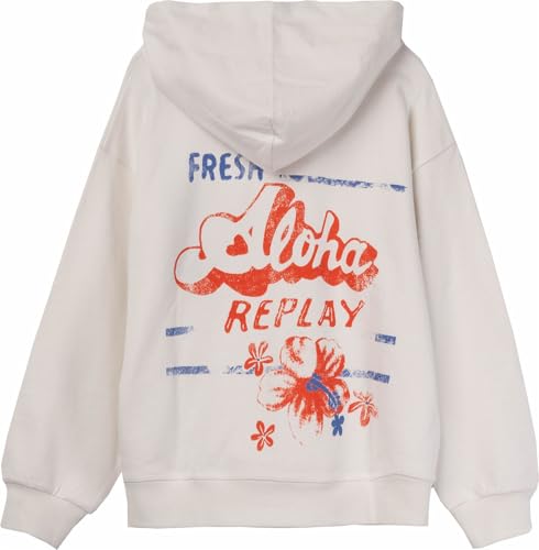 Sweatshirt à capuche fille Replay Sg2435 chaud et confortable - 2