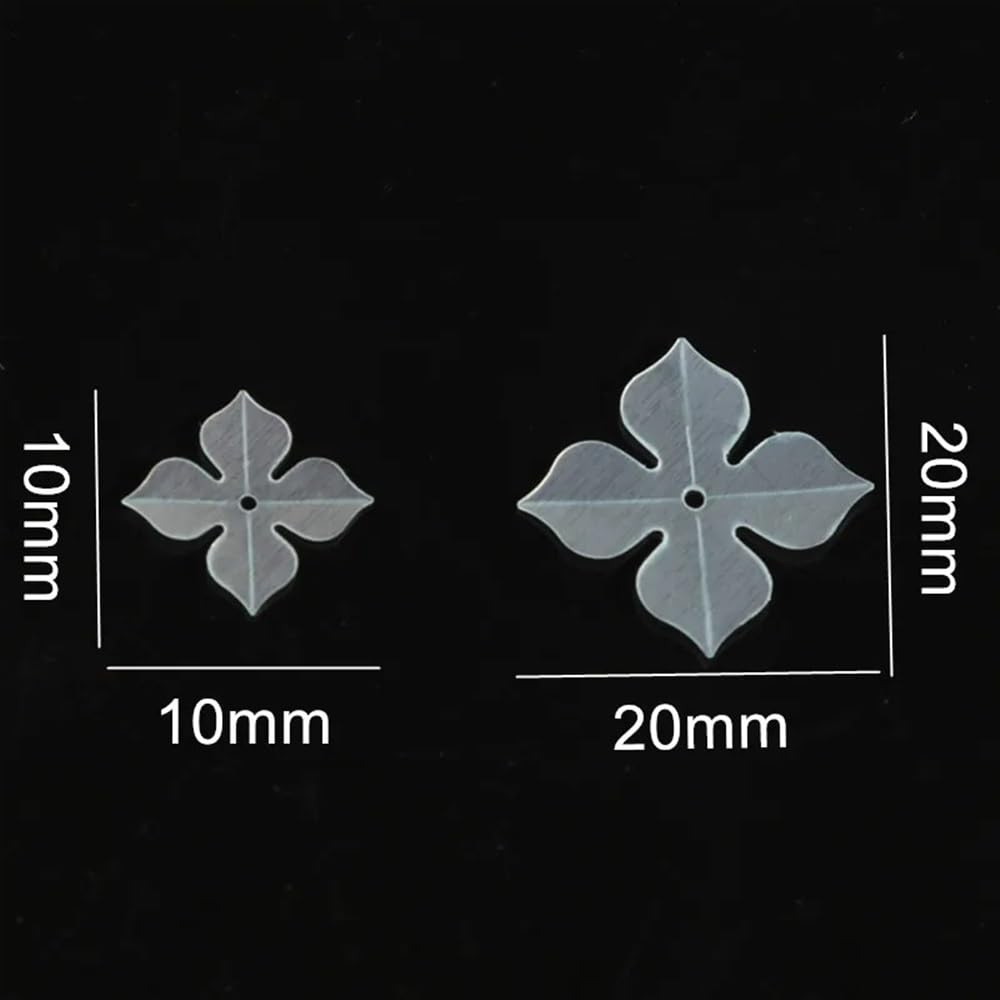 Cekiny do przyszywania, Cekiny do rękodzieła i szycia, wielokolorowe płaskie kwiaty w kubeczkach różnych rozmiarach(20mm Blue Flat)