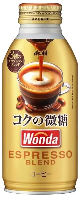 Amazon.co.jp: アサヒ飲料 Wonda ワンダ コクの微糖 370gボトル缶×24本