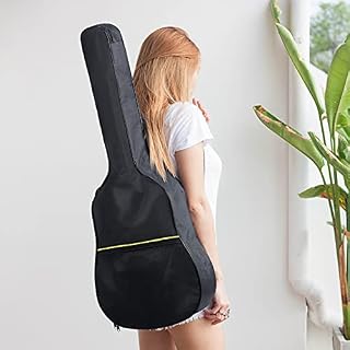 CAHAYA Housse de Guitare Acoustique de 41 Pouces Etui étanche Poussière Sac Souple en Tissu Polyester Poche Externe pour… - Les Beatles, Paul McCartney, John Lennon, RIngo Starr, George Harrison CAHAYA Housse de Guitare Acoustique de 41 Pouces Etui étanche Poussière Sac Souple en Tissu Polyester Poche Externe pour… – Image 6