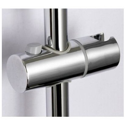 Staffa Regolabile Supporto Asta Binario Doccia in