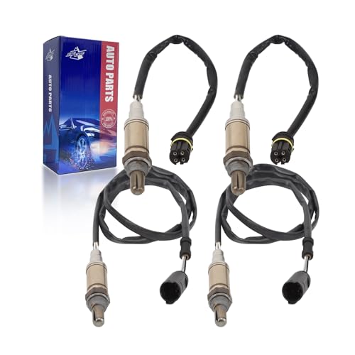 O2 Oxygen Sensor Upstream Downstream - Replacement for BMW 320I 323I 325XI 328I 330XI 525I 528I 530I X3 X5 Z3 Z4 M52 M54 Land Rover Range Rover Replaces 234-4672 234-4683 13477 15109 4PCS