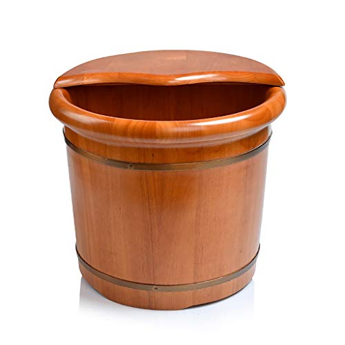 Cubeta de spa para pies de madera robusta y larga duración
