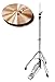 Paiste Cymbale Hi-Hat 14" série PST7 avec support Hi-Hat (CuSn8 Bronze, fabriqué en Suisse, support de cymbales, réglable en hauteur, avec machine)