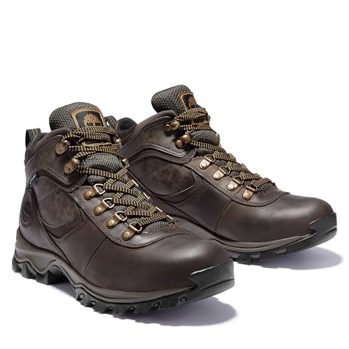 Timberland Men's Mt. Maddsen Anti-Fatigue Hiking Wateproof Leather Hiking Boot, Dark Brown Full-Grain, 10.5 Medium - Image 5