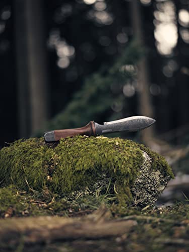 Barebones FBA_GDN-044 Hori Hori Ultimate - Walnut Handle, Tempered Steel Blade, Double-Edged Blade, Ambidextrous Use, Japanese Knife Garden Tool thumb #7