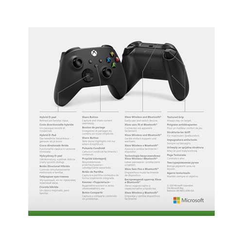 Xbox Wireless Controller - Carbon Black – Bild 6