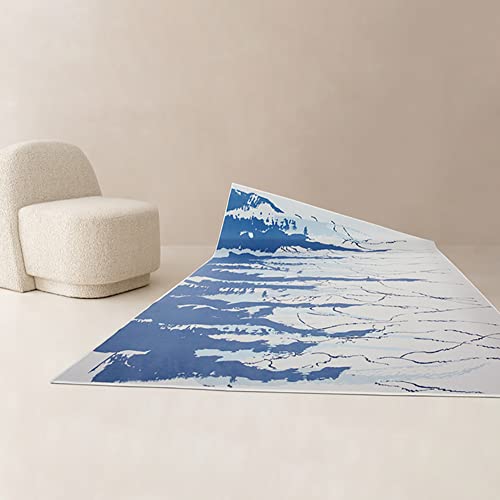 Tapis de zone motif glacier abstrait 80x120cm Ruby Lil moderne - 4