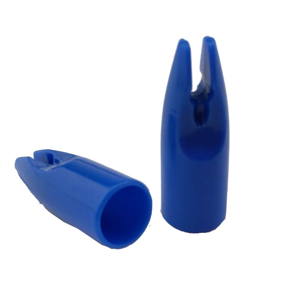 60 Pcs Flèches de Tir à l'arc Nock Chasse Cible Practice Queues de Flèches de Remplacement pour ID 8 mm Shaft Plastic Cams pour DIY