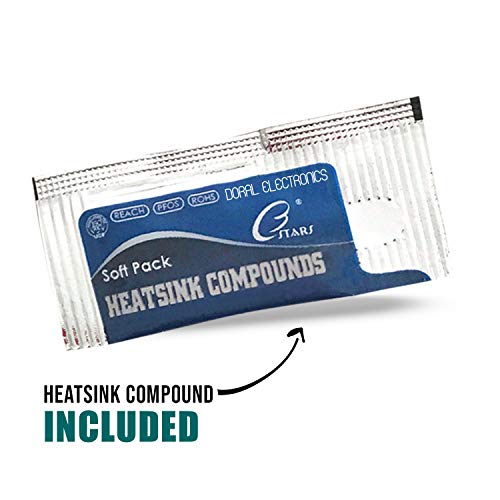 STK0025 with Heat Sink Compound Paste, Darlington Power Pack Integrated Circuit IC Semiconductor STK-0025 STK 0025