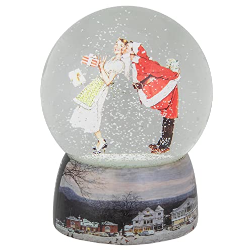 Northlight Norman Rockwell 'Christmas Surprise' Snow Globe, 6.5