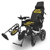 Comfygo X-9 Electric Wheelchairs for Adults, Electric Power Wheelchair, Silla de Ruedas Electrica (Gray, 17+ Miles Range)