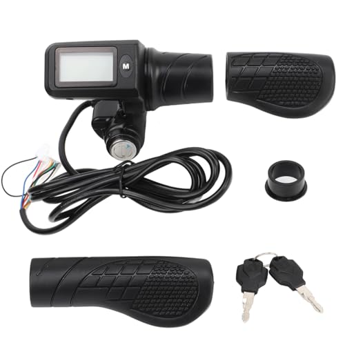 Electric Bike Throttle, Half Twist Throttle Grip Universal Electric Bicycle