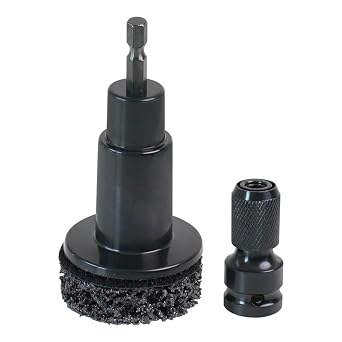 Inner Rim Cleaner & Wheel Hub Rust Removal Tool,Drill Attachment for Brake Parts, Automotive Wheels, and Electrical Connectors,All-in-One Hub Cleaning Kit