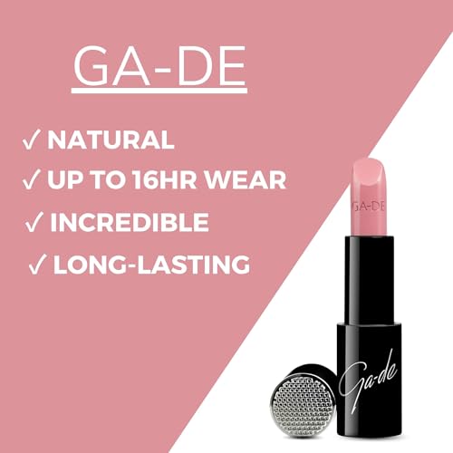 Image of GA-DE Selfie Full Color Lipstick, 851 - Long Lasting High Pigment Lipstick with Argan Oil - Creamy Radiant Shine and Hydrating Benefits - 0.14 oz