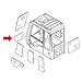 3168854 - Glass Lower Front Fits Caterpillar Construction & Industrials
