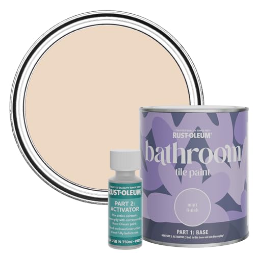 Rust-Oleum Water-Resistant Bathroom Tile Paint in Matt Finish - Eleanor 750ml