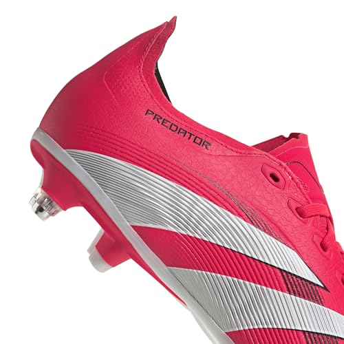 adidas Unisex Predator League Soft Ground Football Boots, Lucid Red/Cloud White/Core Black, 42 EU – Ansicht 5