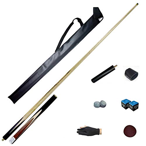 Taco de billar 3/4 Snooker 145 cm con punta 10 mm miniatura 1