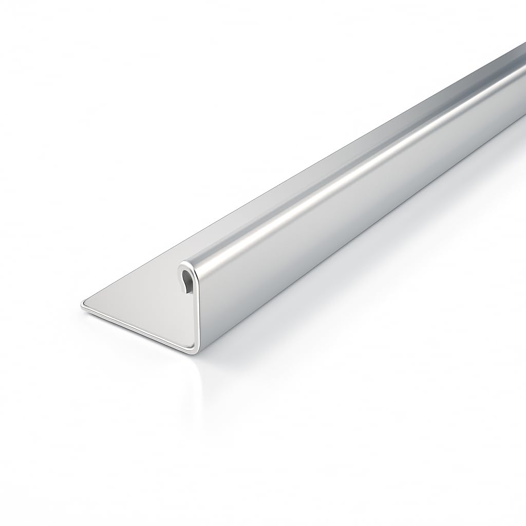 20 Stück = 50 m á 2,50 m Edelstahlschienen 20 mm Winkelprofil L-Form glänzend Rotthues Winkelschiene Fliesenschiene