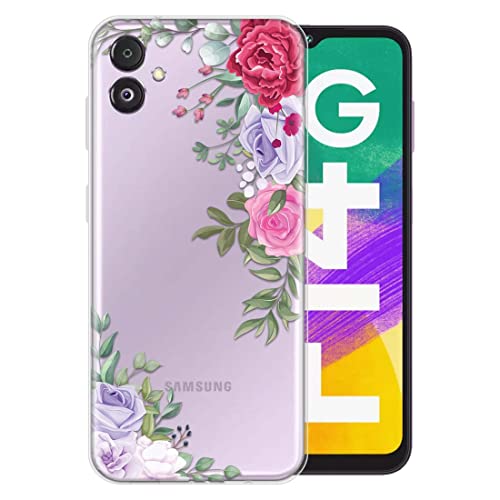 Image of Fashionury Silicone Designer Case for Samsung Galaxy F14 5G Back Cover for Samsung Galaxy F14 5G Printed Back Cover -D0125Multicolor