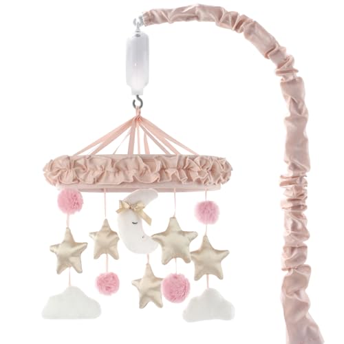 The Peanutshell Baby Crib Mobile for Girls - Musical Baby