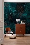 Komar Vlies Fototapete OMBRES | Tapete, XXL, Dekoration, Jugendstil, Schlafzimmer, Wohnzimmer, Büro, Flur | Größe 400 x 280 cm (Breite x Höhe) | HX8-052