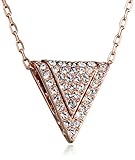 Swarovski Kristall Swarovski Damen-Kette mit Anhänger Glas transparent 38 cm - 5139468