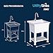 UTILITYSINKS Freestanding Utility Sink for Laundry Room & Garage, 30