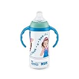 NUK Learner Cup, Ms. Rachel, 10 oz (300 mL), 8+ Months, 1 Pack – Soft Spout, Easy-Grip Handles, BPA Free, Spill Proof Transition Sippy Cup