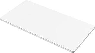 SANODESK Universal Tabletop 40"x24"x1" Thickness One-Piece Table Top Rectangular Particle Board for Standing Desk and Home Office Countertop DIY,White Desk Top