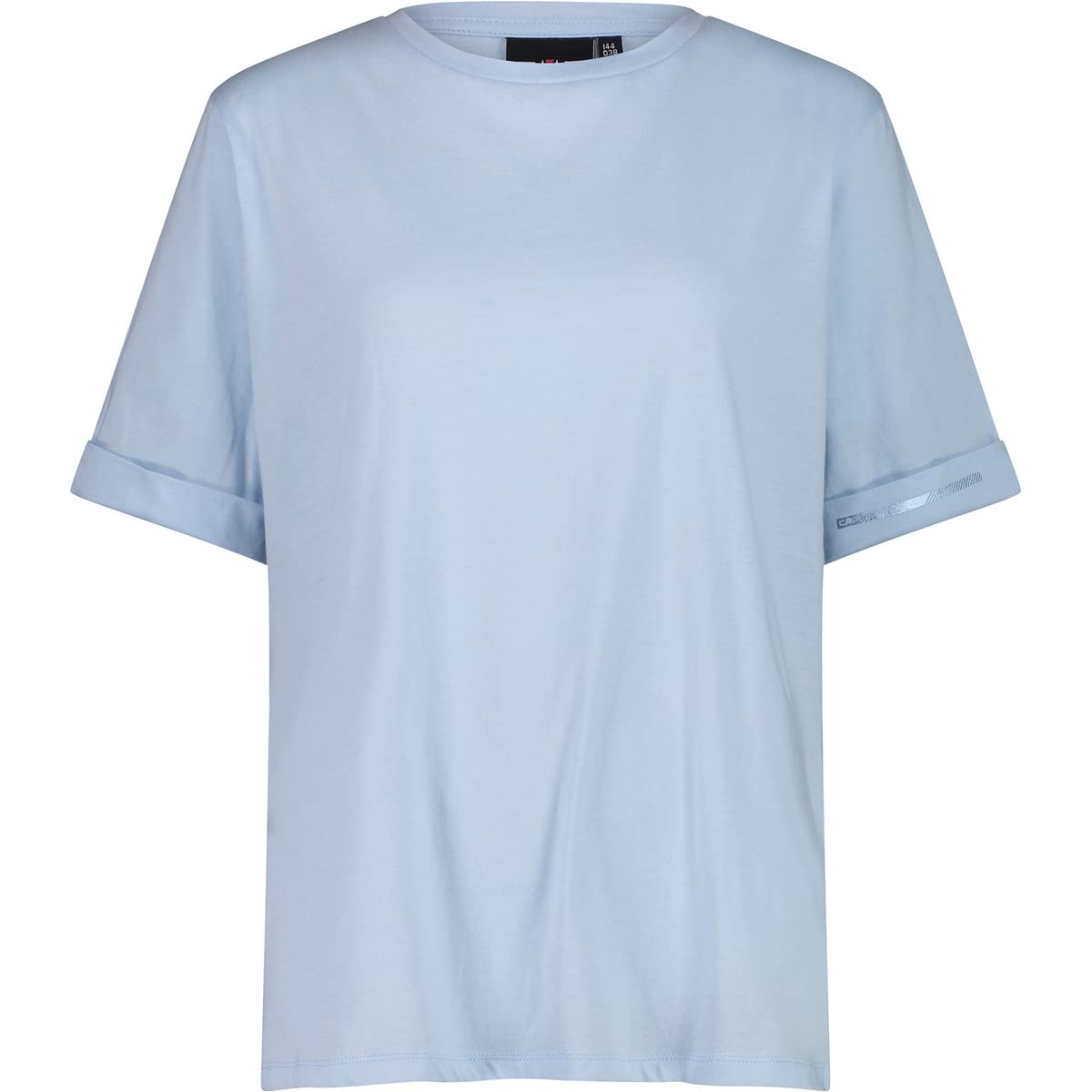 CMP - Camiseta de punto para mujer, Azul cristal, L