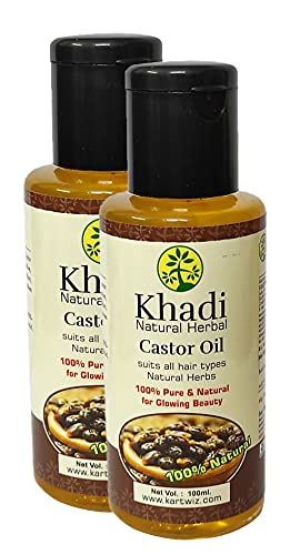 Herbal Pure & Natural Castor Oil With Natural Herbs - 200ml