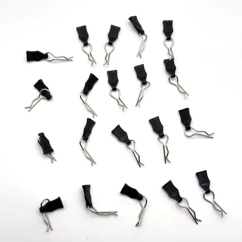 Goupilles de carrosserie RC en forme R clips universels camion 1/14