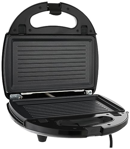 ماكينة صنع الساندويتشات 3 في 1 من كينوود، ستيل/اسود، smm01.a...