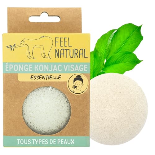 Esponja Konjac para cara natural – Feel Natural