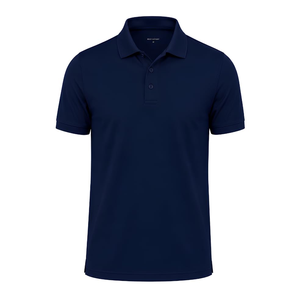 Men's Premium Cotton Polo T-Shirt | True Navy-picture-41