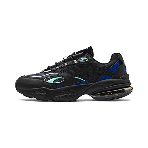 PUMA Cell Venom Alert, Zapatillas Unisex Adulto, Negro Black Galaxy Blue, 37.5 EU