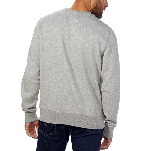 Tommy Hilfiger Men's Crew Sweatshirt (Medium, Grey)2