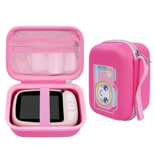 GlobalCrown Funda para cámara Digital instantánea Infantil, Funda de Papel de impresión para cámara niños y Accesorios Compatible con la mayoría de cámaras con impresión (Sólo Funda)